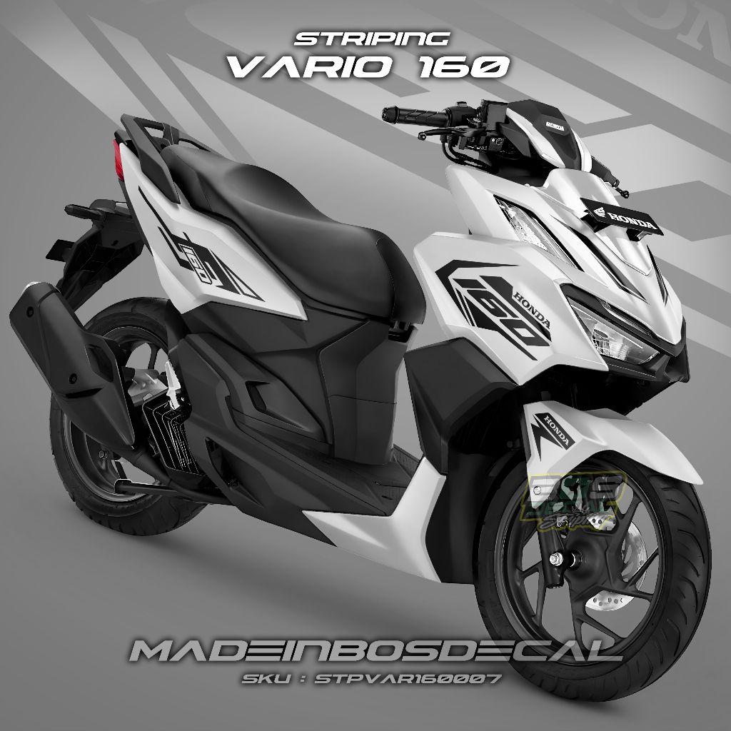 Jual Striping Vario 160 Stiker Vario 160 Cutting Sticker Vario 160 NEW