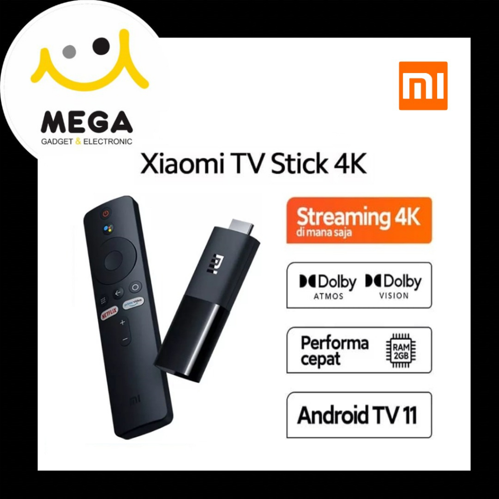 Jual Xiaomi Mi Tv Stick 4K Garansi Resmi Xiaomi Indonesia Shopee