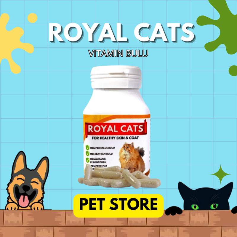 Jual Vitamin Bulu Kucing ROYAL CATS Kemasan 1 Kapsul Shopee Indonesia