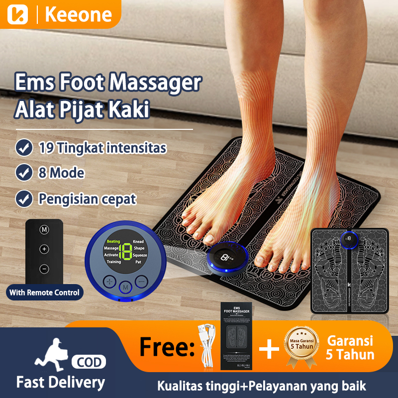 Jual Keeone Alat Pijat Kaki Alat Terapi Kaki Ems Foot Massager