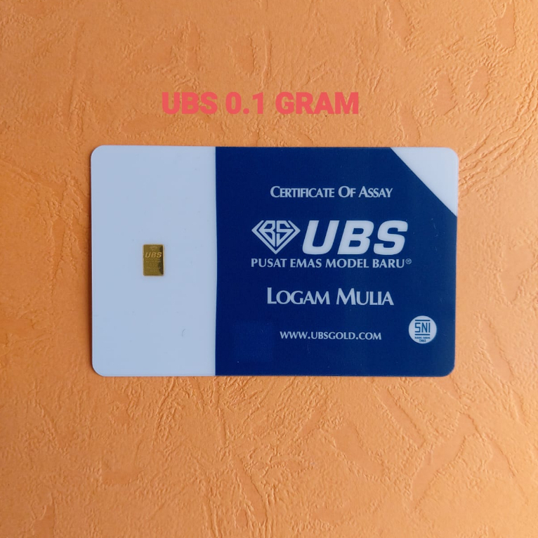 Jual EMAS UBS LOGAM MULIA 0 5 0 5 GRAM SNI MULUS SNI PRESS Shopee