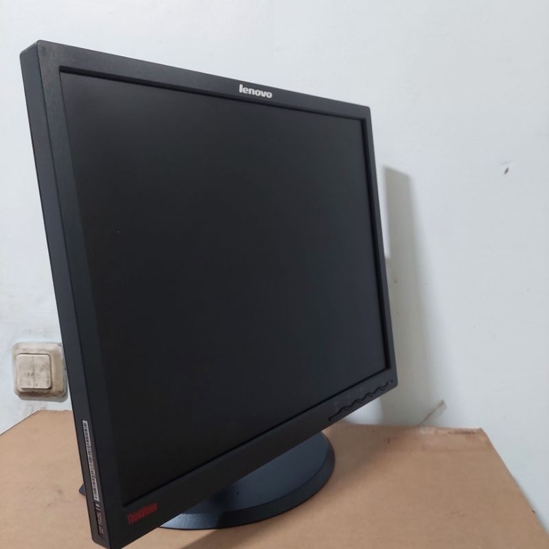 Jual Monitor Lenovo Kotak Kaki Naik Turun Bisa Vertikal Shopee