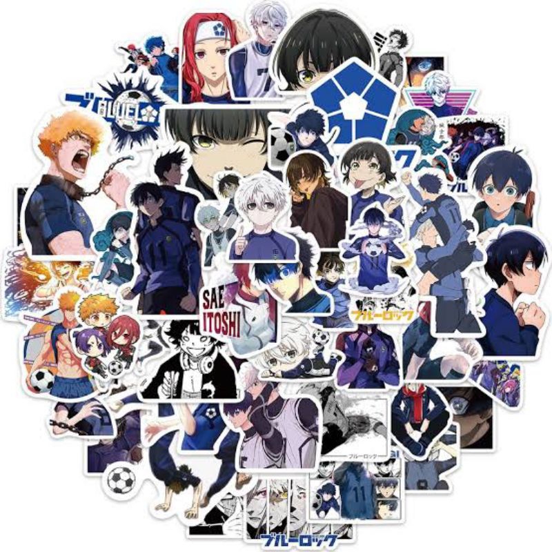 Jual Stiker Blue Lock 30pc Anime Sticker Set Bluelock Yoichi Isagi