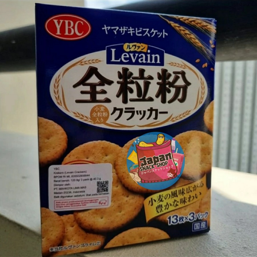 Jual Ybc Levain Cracker Box G Snack Impor Snack Jepang Biskuit