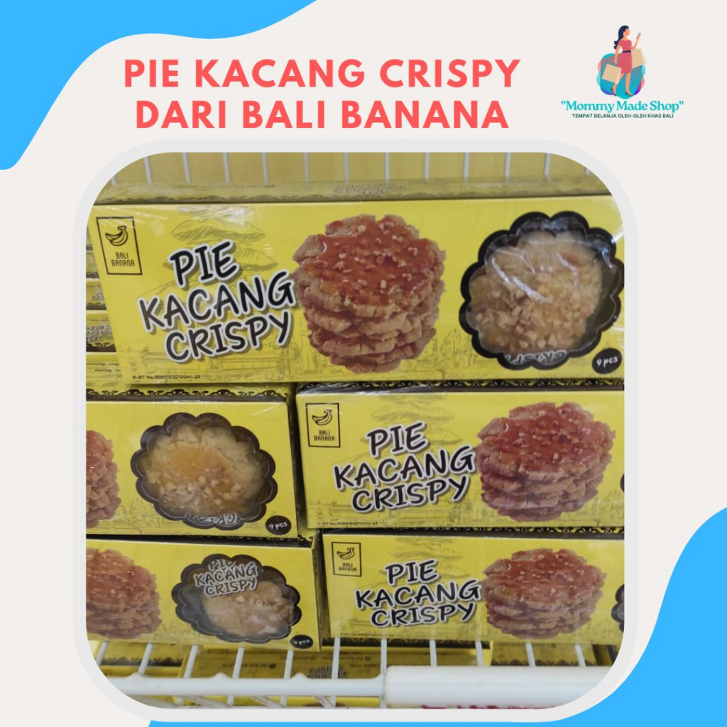 Jual Pie Kacang Crispy Dari Bali Banana Shopee Indonesia