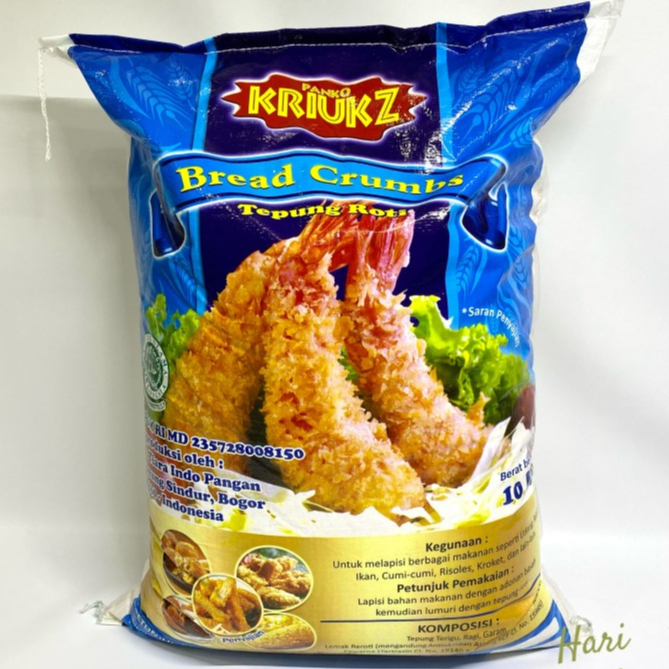 Jual Tepung Roti Panir Panko Crispy Kriukz Kg Instant Sameday