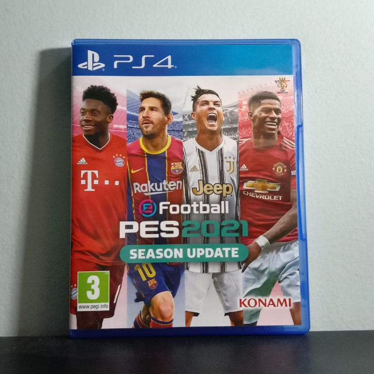 Jual Bd Kaset Ps Pes Season Update Second Shopee Indonesia