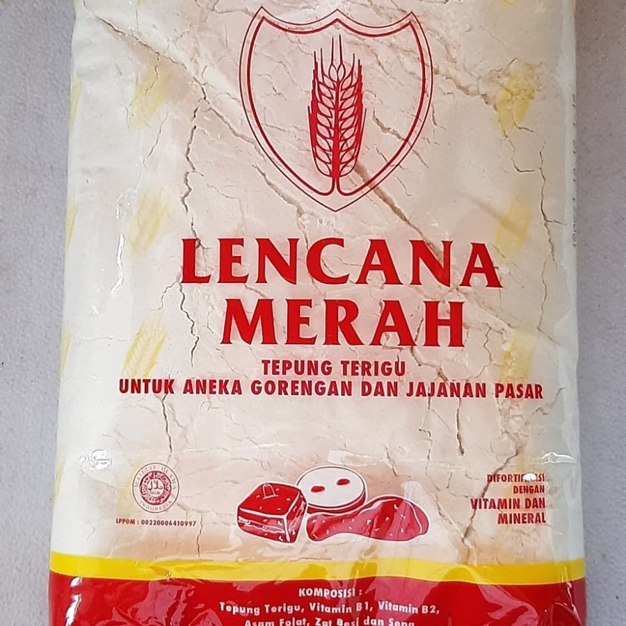 Jual Tepung Lencana Merah Bening 1 Kg Shopee Indonesia