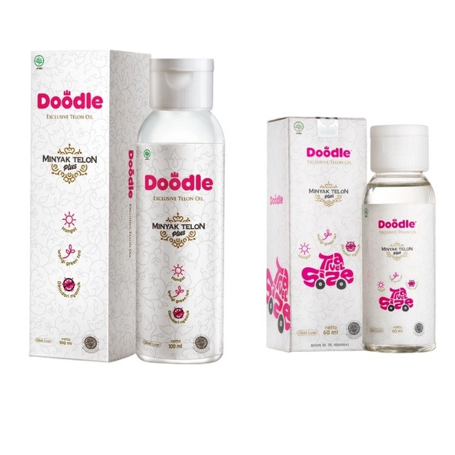 Jual Doodle Minyak Telon Oil Aroma Green Tea Shopee Indonesia