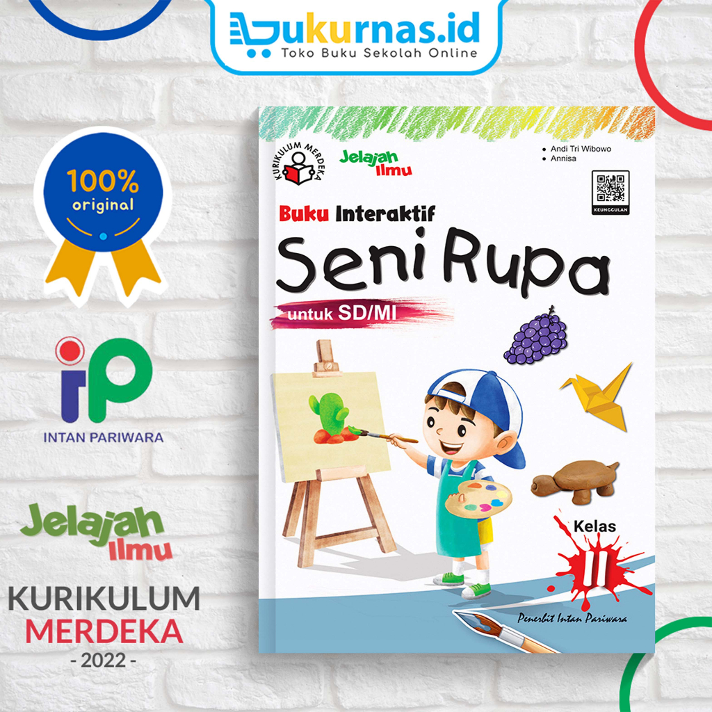 Jual Buku Pendamping Seni Rupa SD MI Kelas 2 Kurikulum Merdeka Kurmer