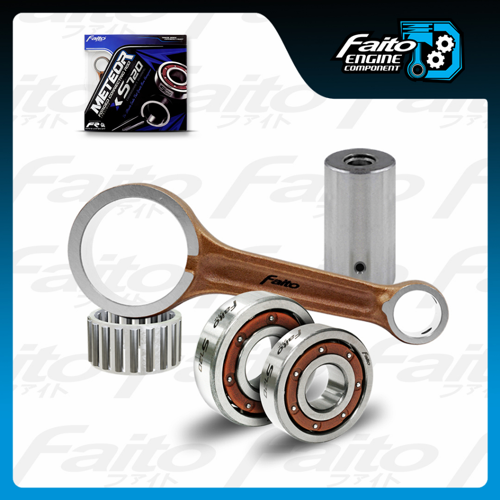 Jual FAITO Meteor S720 Stang Seher Conrod Set Mio Bearing Kruk As