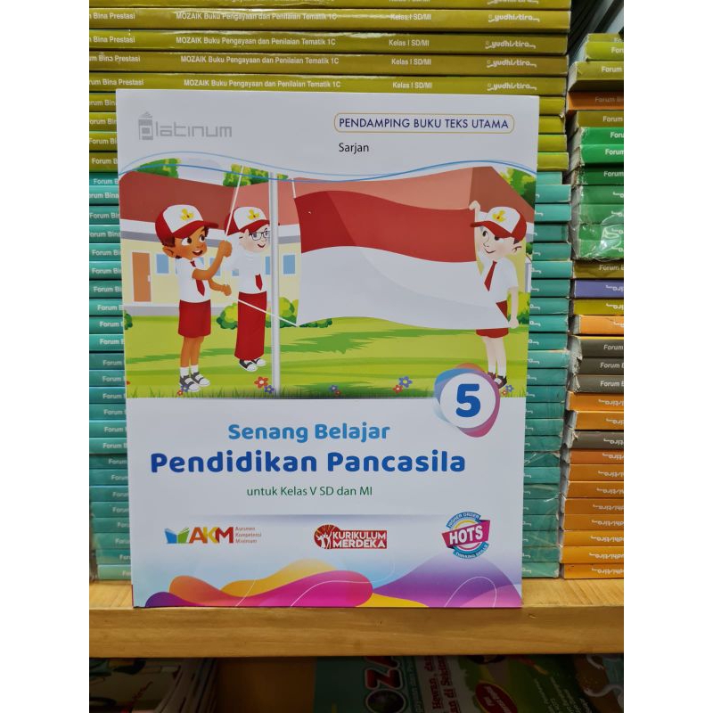 Jual New Buku Senang Belajar Pendidikan Pancasila Kelas Sd Kurikulum