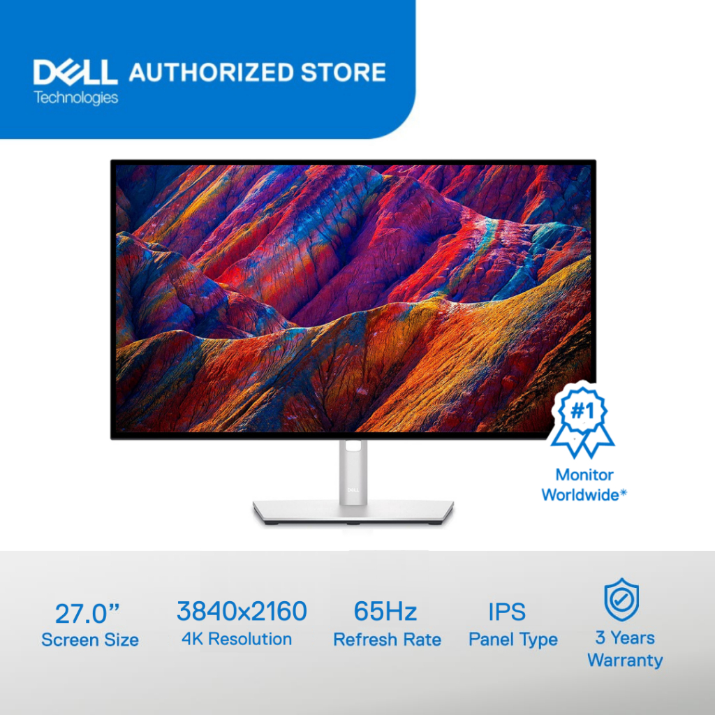 Jual Dell UltraSharp 27 4K USB C Hub Monitor U2723QE Shopee Indonesia