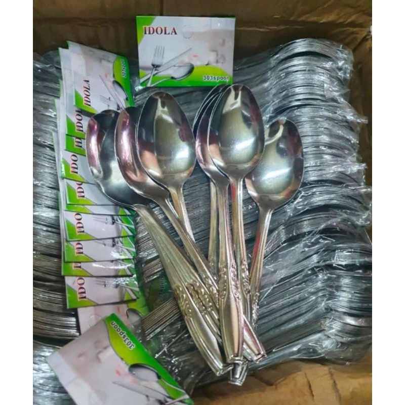 Jual Idola Sendok Makan Stainless Isi Pcs Shopee Indonesia