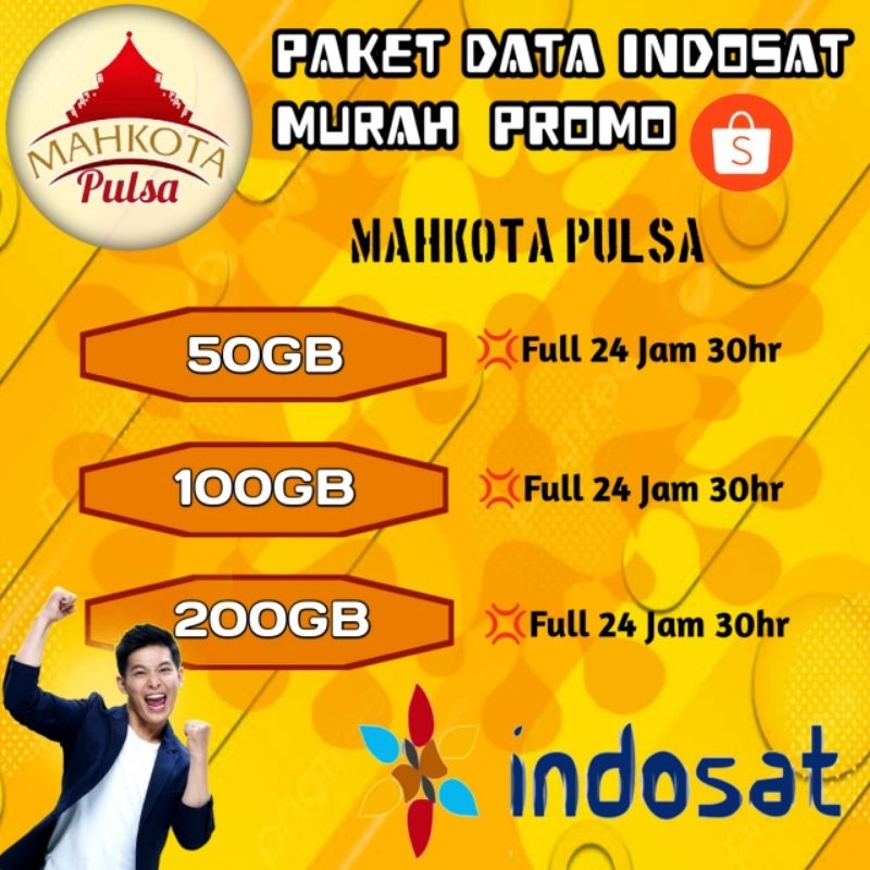 Jual Kuota Indosat Gb Langsung Proses Shopee Indonesia