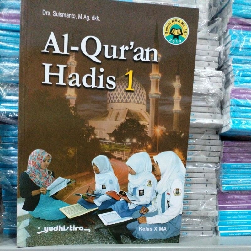 Jual Buku Al Qur An Hadis Kelas 10 MA Penerbit Yudistira Shopee Indonesia