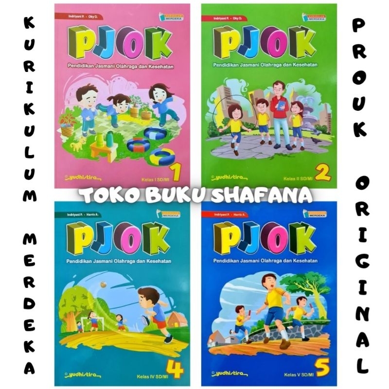 Jual Buku Pjok Kelas Sd Mi Yudhistira Kurikulum Merdeka