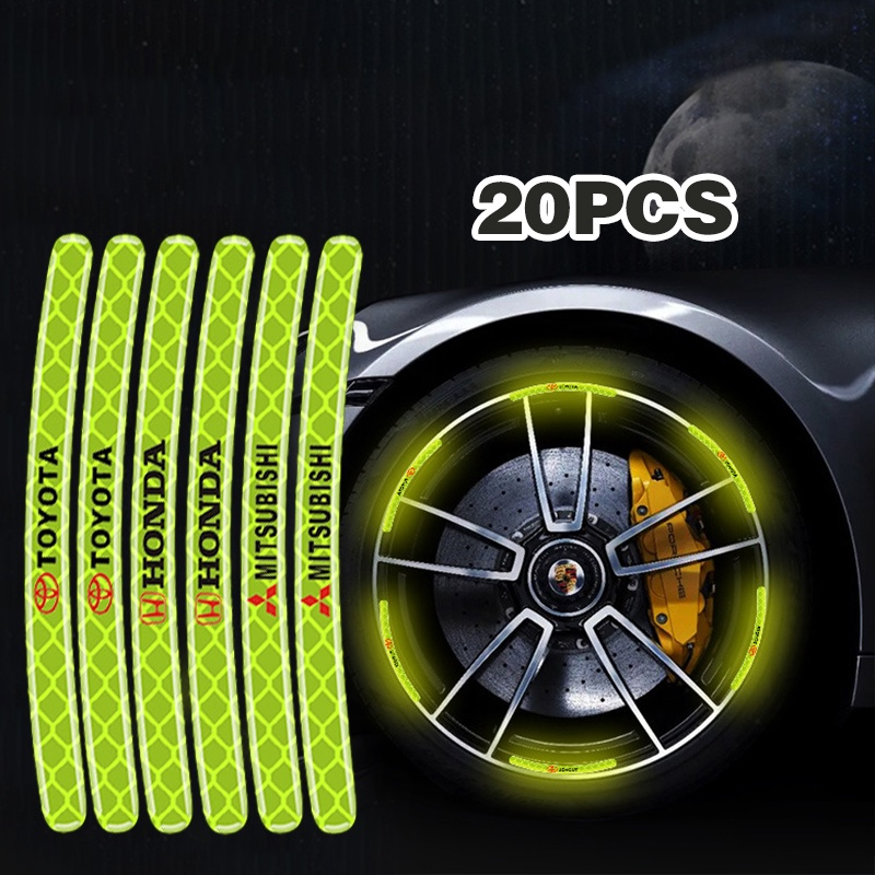 Jual Pcssticker Reflektor Velg Universal Pvc Stiker Roda