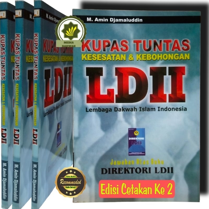 Jual Buku Kupas Tuntas Kesesatan Dan Kebohongan Ldii Lembaga Dakwah