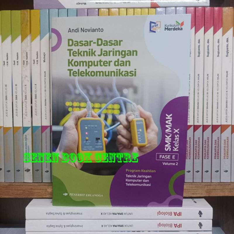 Jual Buku Dasar Dasar Teknik Jaringan Komputer Kelas 1 X SMK Volume 2