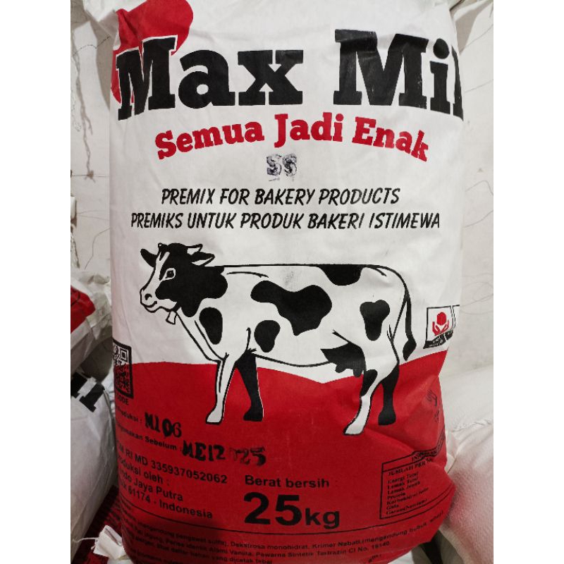 Jual Max Mill Susu Bubuk Full Cream Kg Premix Kue Dan Roti Shopee