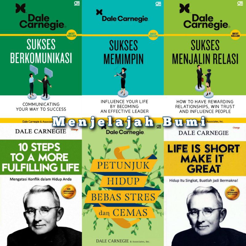 Jual Dale Carnegie Hidup Itu Singkat Buatlah Jadi Bermakna