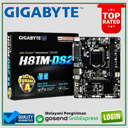 Jual Motherboard Gigabyte H M Ds Pi Lga Shopee Indonesia