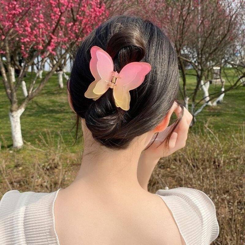 Jual Butterfly Hair Claw Jedai Kupu Kupu Jedai Korea Kupu Kupu