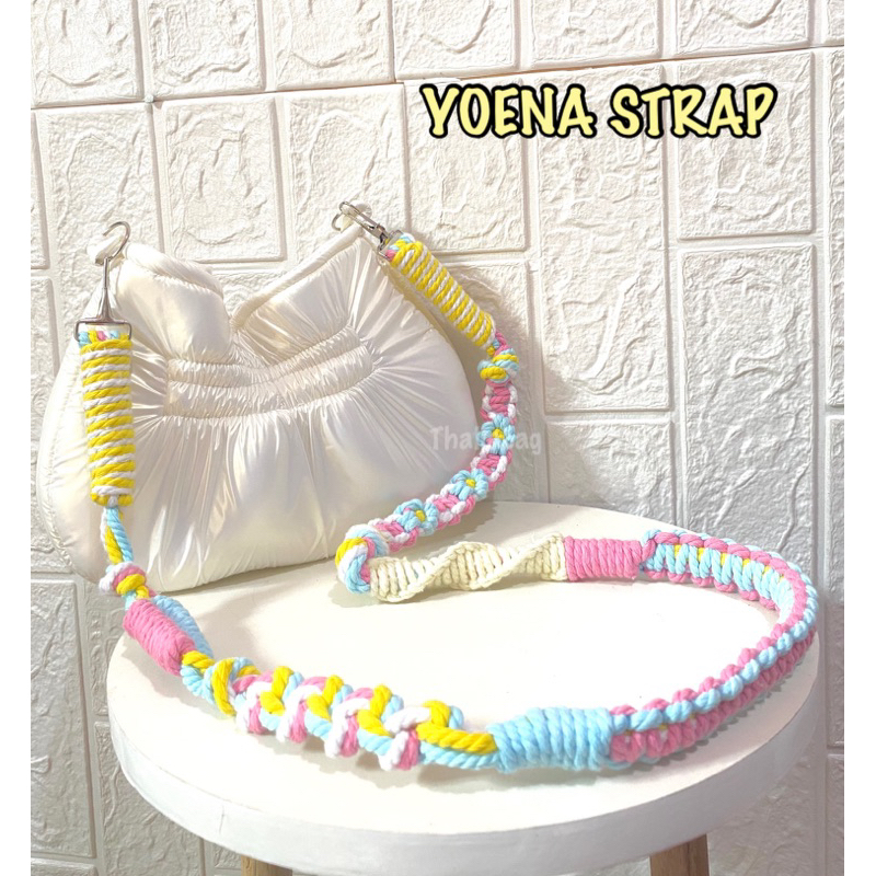 Jual Strap Bag Macrame Yoena By Thaliabag Paracode Handmade Tas