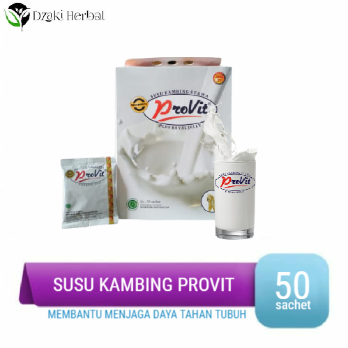 Jual Susu Kambing Etawa Provit Full Cream Plus Royal Jelly 1 Box 50