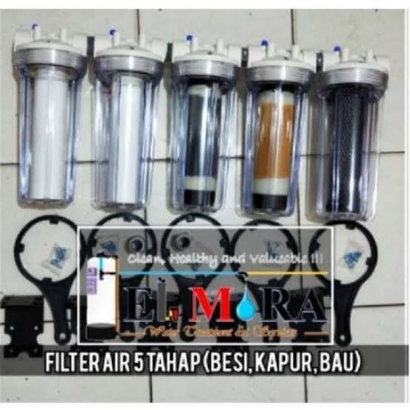 Jual Filter Air Sumur 5 Tahap Besi Kapur Dan Bau Shopee Indonesia