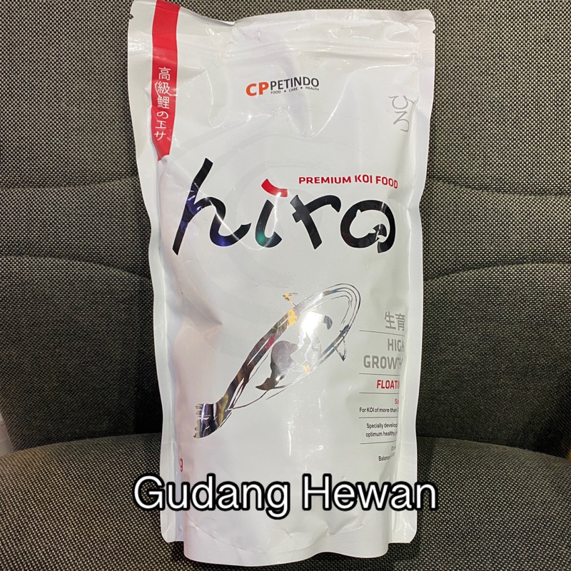 Jual HIRO 1 KG PAKAN IKAN KOI GROWTH COLOR PELET MEDIUM