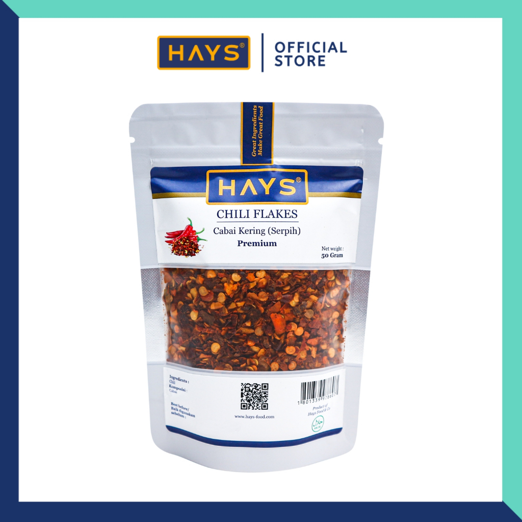 Jual Chili Flakes Remah Cabai Cabe Kering Hays Shopee Indonesia