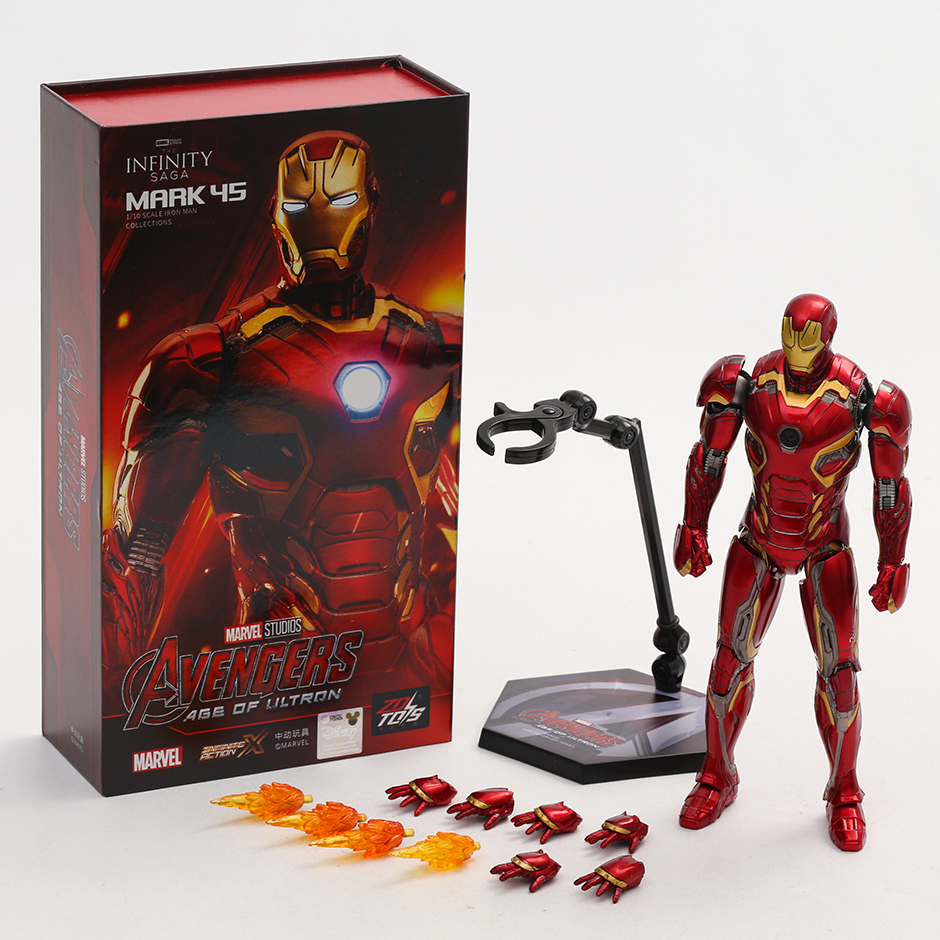 Jual ZD TOYS Marvel IRON MAN MK XLV Iron Man Mark 45 Avengers Age Of