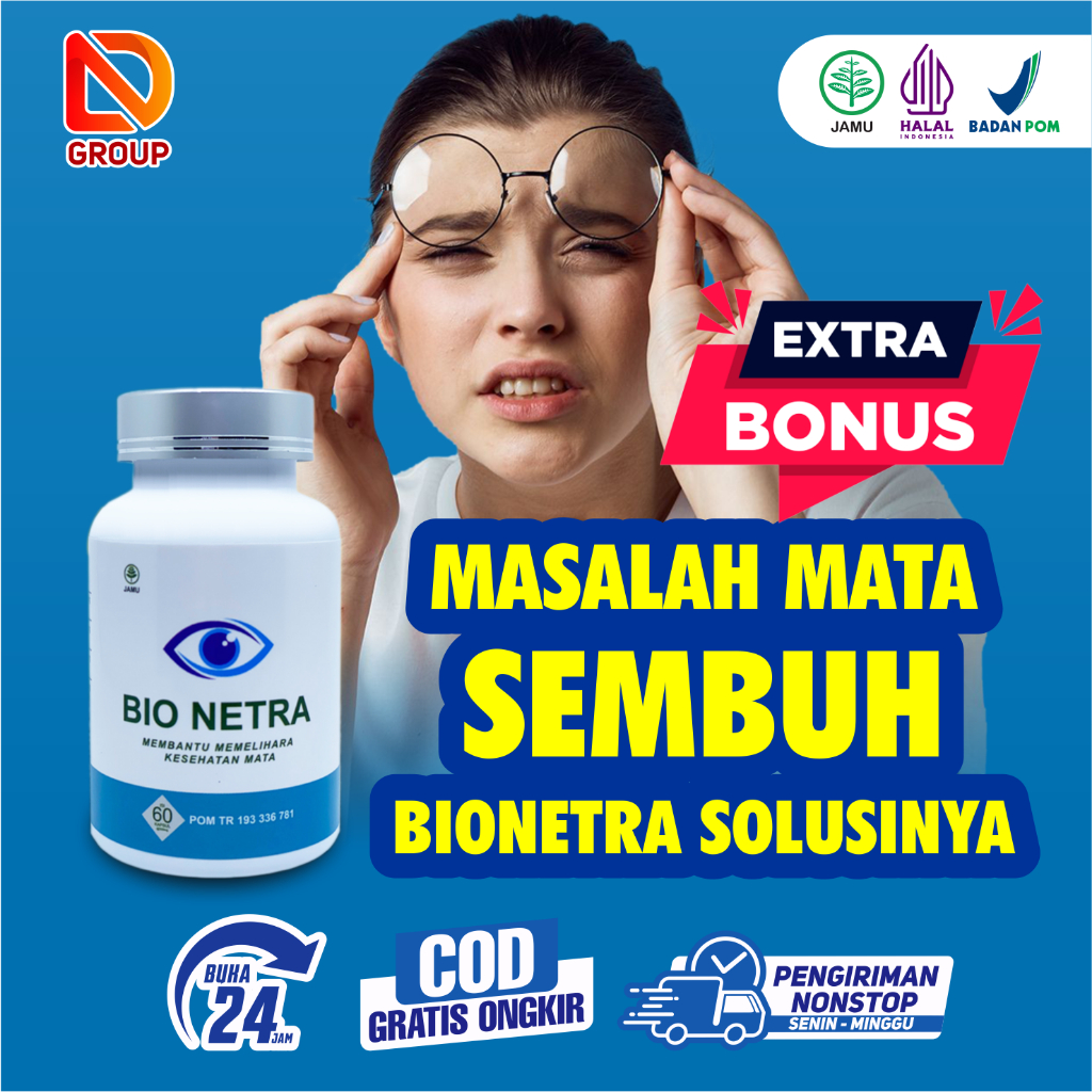 Jual Bio Netra Bionetra Bio Netra Original Obat Mata Obat