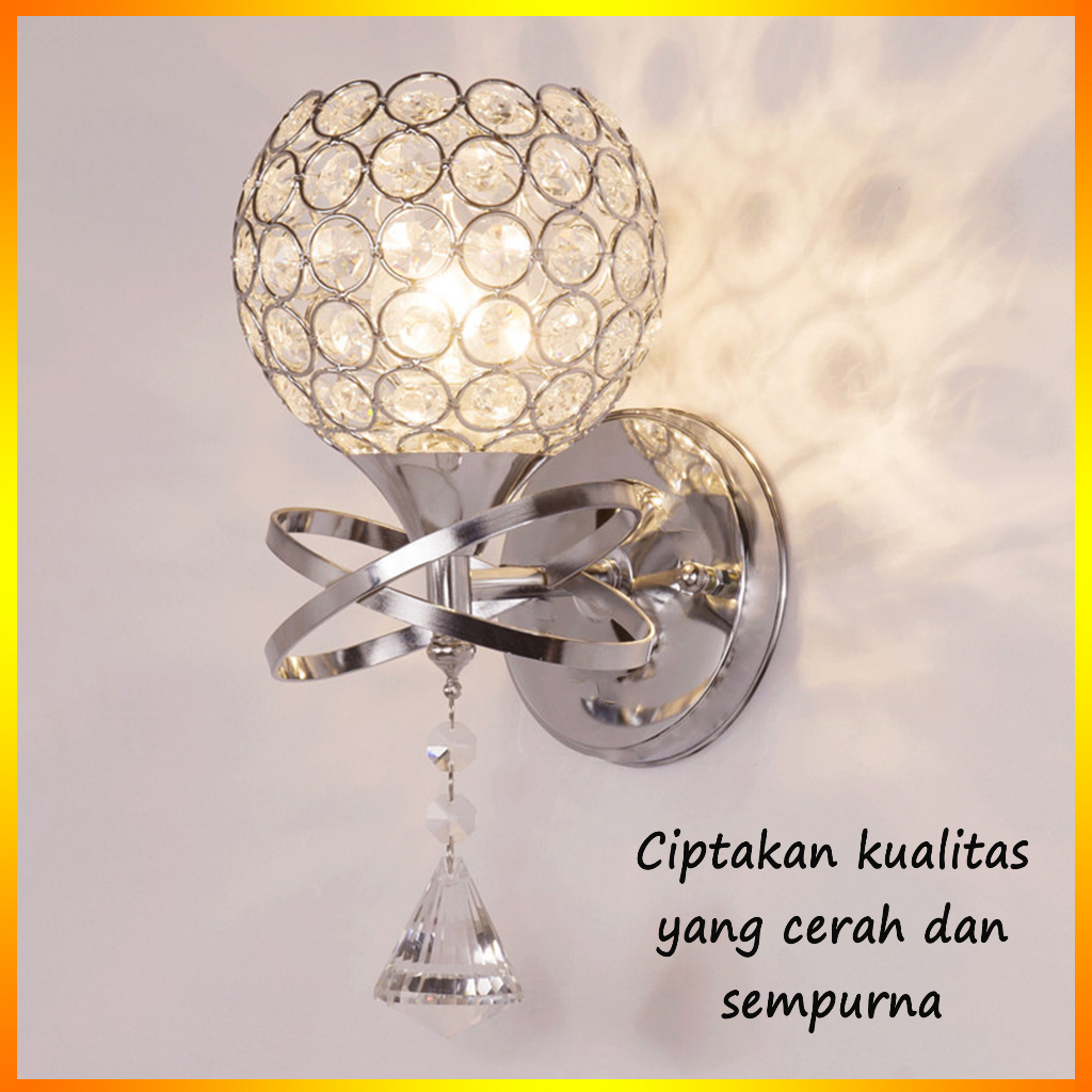 Jual Lampu Dinding KristalTermasuk Bola Lampu Gaya Modern Untuk