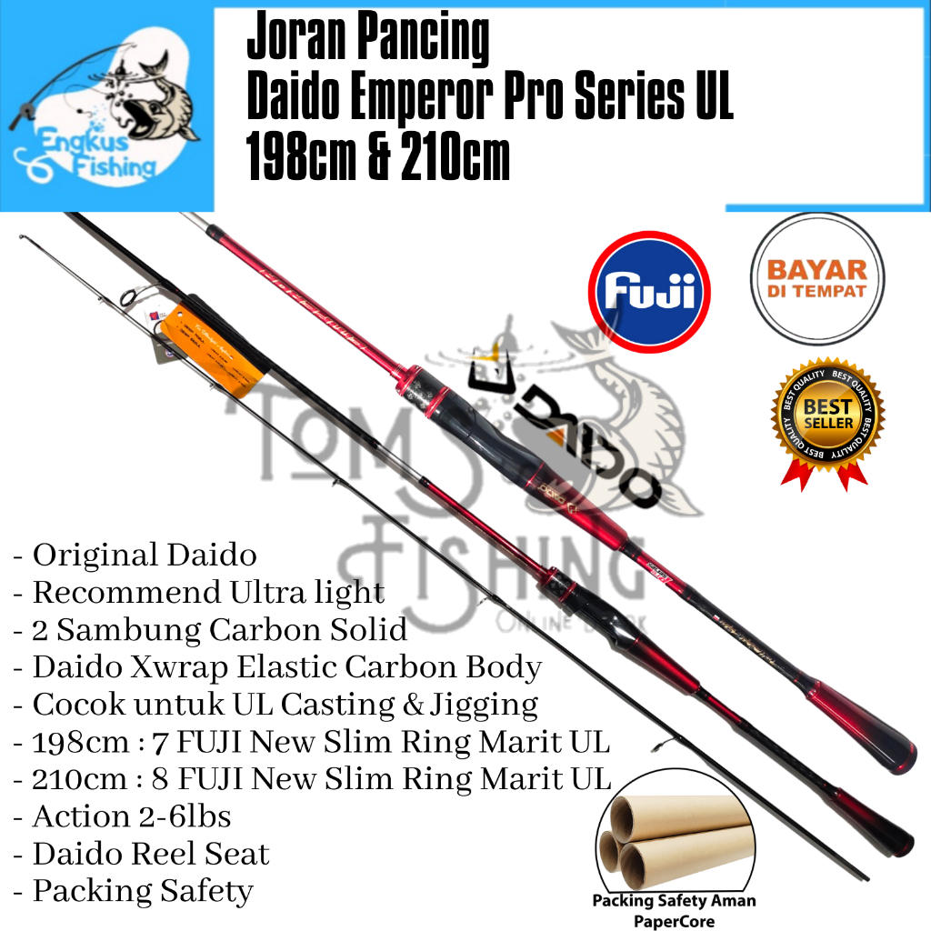 Jual Joran Pancing Ul Daido Emperor Pro Series Cm Cm Sp Bc