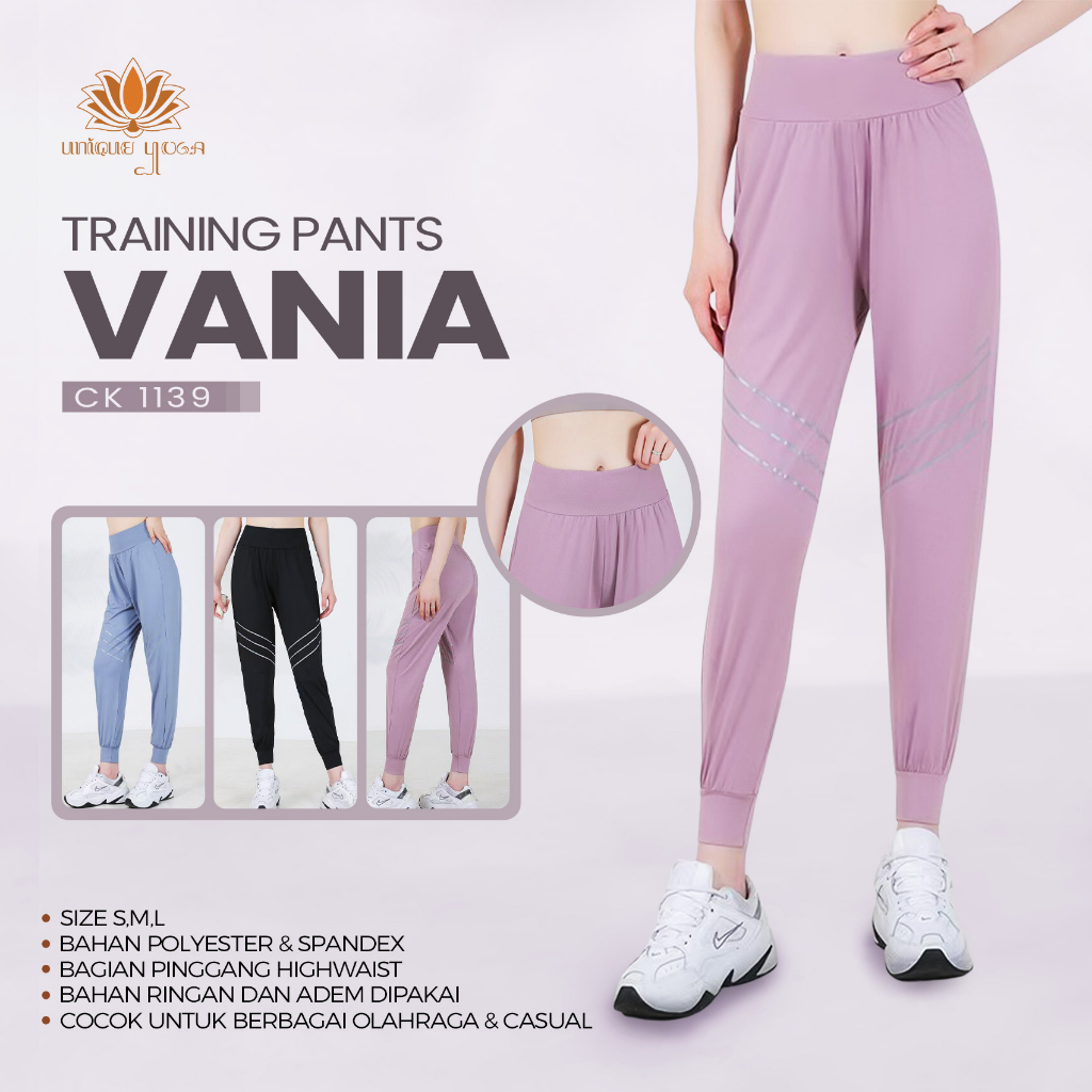 Jual Celana Training Jogger Wanita Harem Yoga Pant Emilie Celana