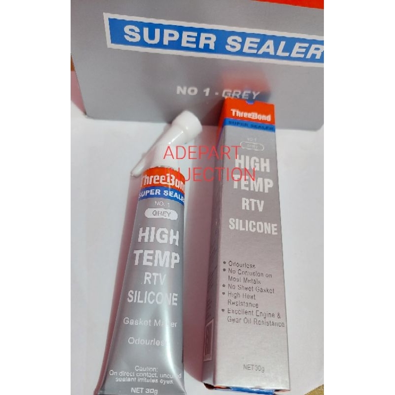 Jual Lem Gasket Paking Threebond Super Sealer Grey High Temp Rtv