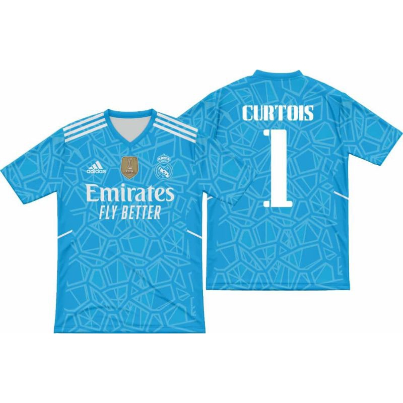 Jual Jersey Kiper Goalkiper Real Madrid Fullprinting Gratis Nama