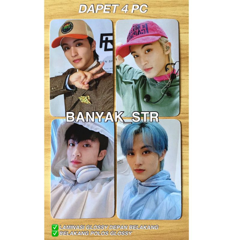 Jual READY STOCK 4 PHOTOCARD MARK NCT DREAM NCT127 SELCA 4 PC NCT