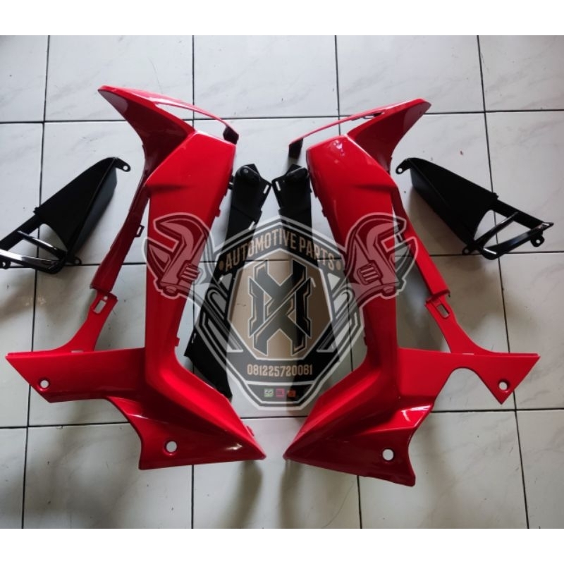 Jual SAYAP LUAR DEK LEGSHIELD LUAR HONDA SUPRA X 125 NEW BATMAN 2007