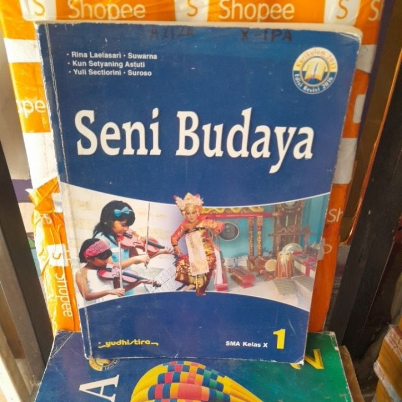 Jual Buku Seni Budaya Sma Kelas 10 Revisi Penerbit Yudistira Shopee