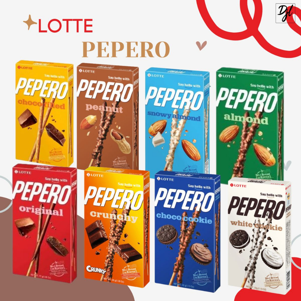 Jual Lotte Pepero Biskuit Stik Salut Dengan Varian Rasa G Pak