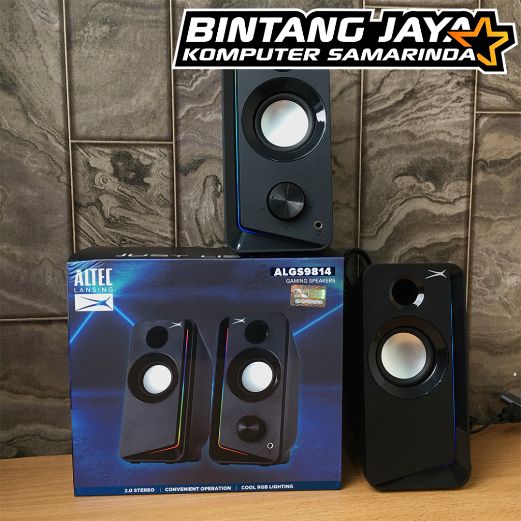 Jual Speaker Gaming Rgb Stereo Channel Altec Lansing Algs