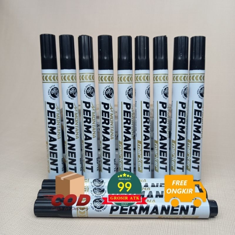 Jual Permanent Marker Spidol Montana Spidol Permanent Marker Spidol