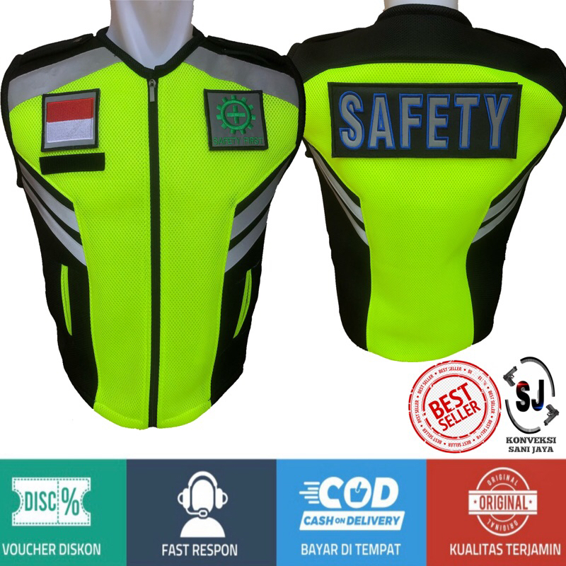 Jual Rompi Lapangan Rompi Safety K Rompi K Rompi Proyek Rompi