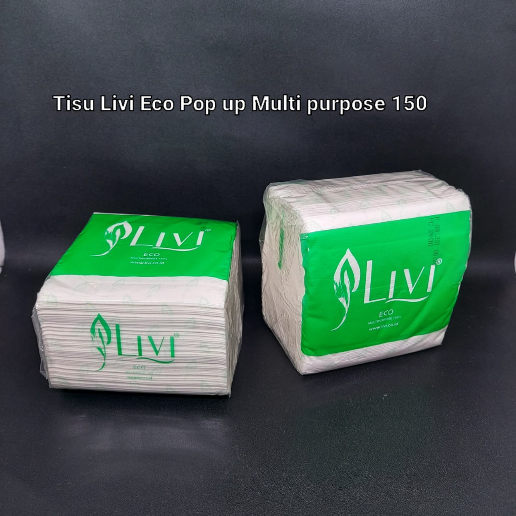 Jual Tissue LIVI ECO Multipurpose 150s Tisu Meja Makan Shopee Indonesia