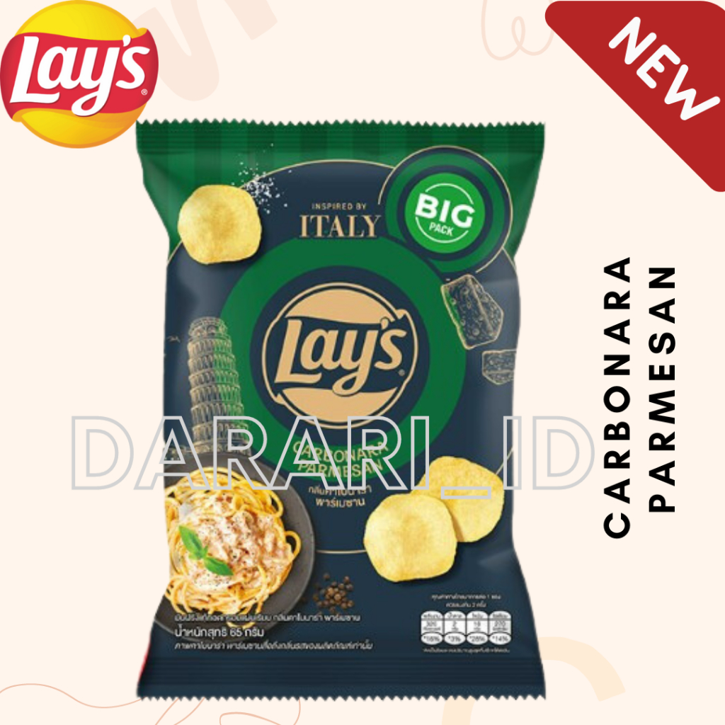 Jual LAYS LAY S THAILAND BIG PACK POTATO CHIPS TRUFFLE CHEESE THAILAND