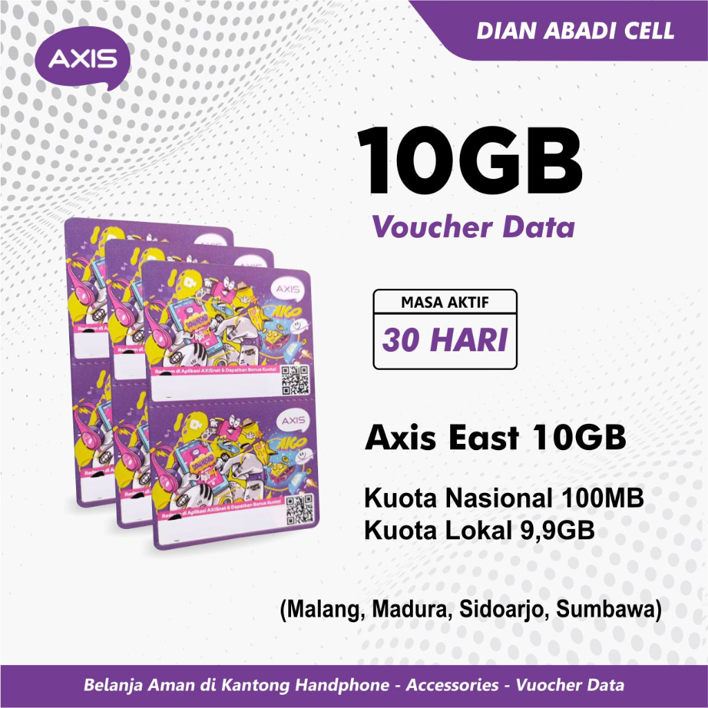 Jual Voucher Axis East Gb Hari Shopee Indonesia